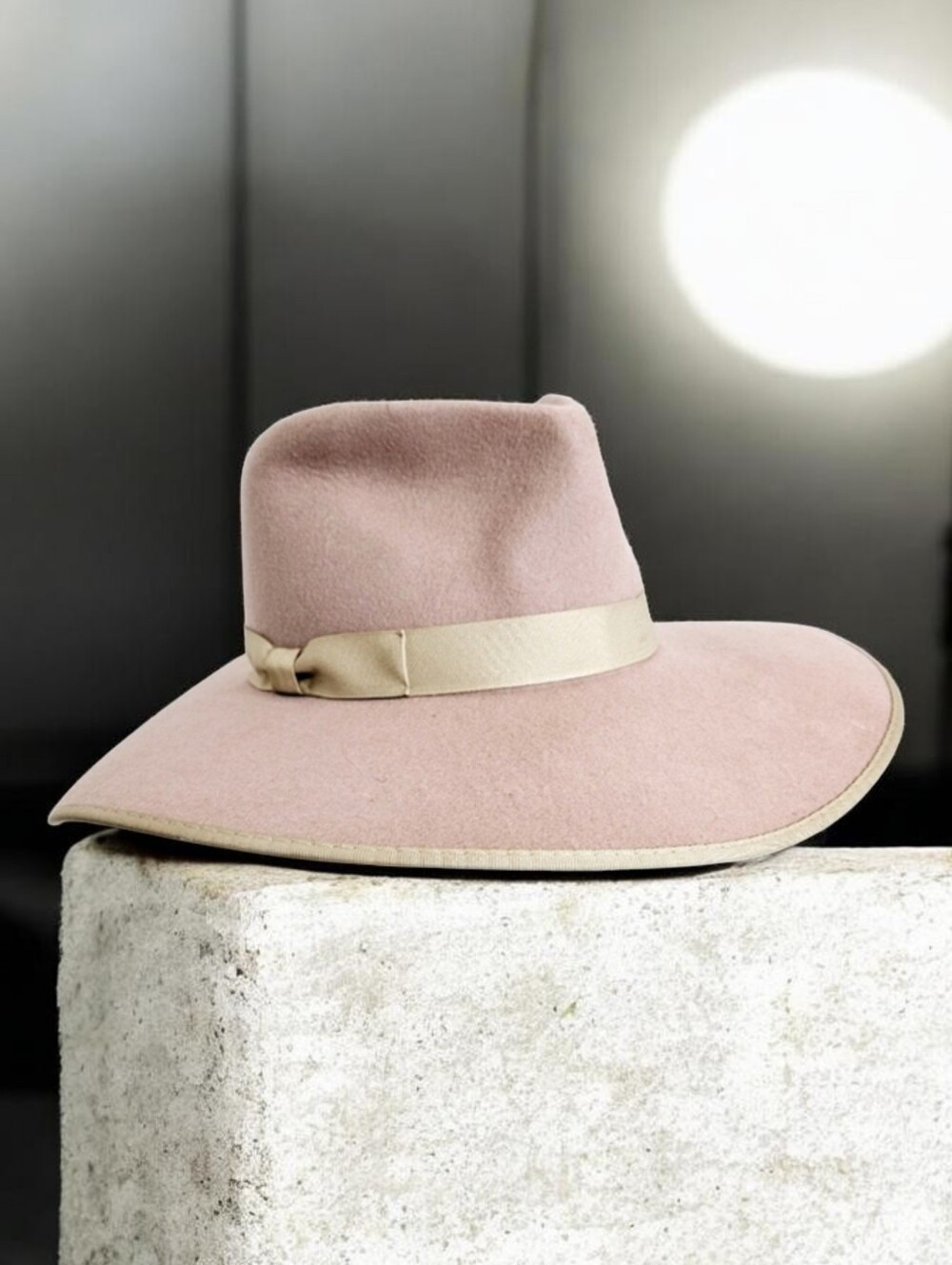 Lack of Color Zulu Rancher Hat Size S Australian Wool Wide Brim Fedora Sand Tan!
